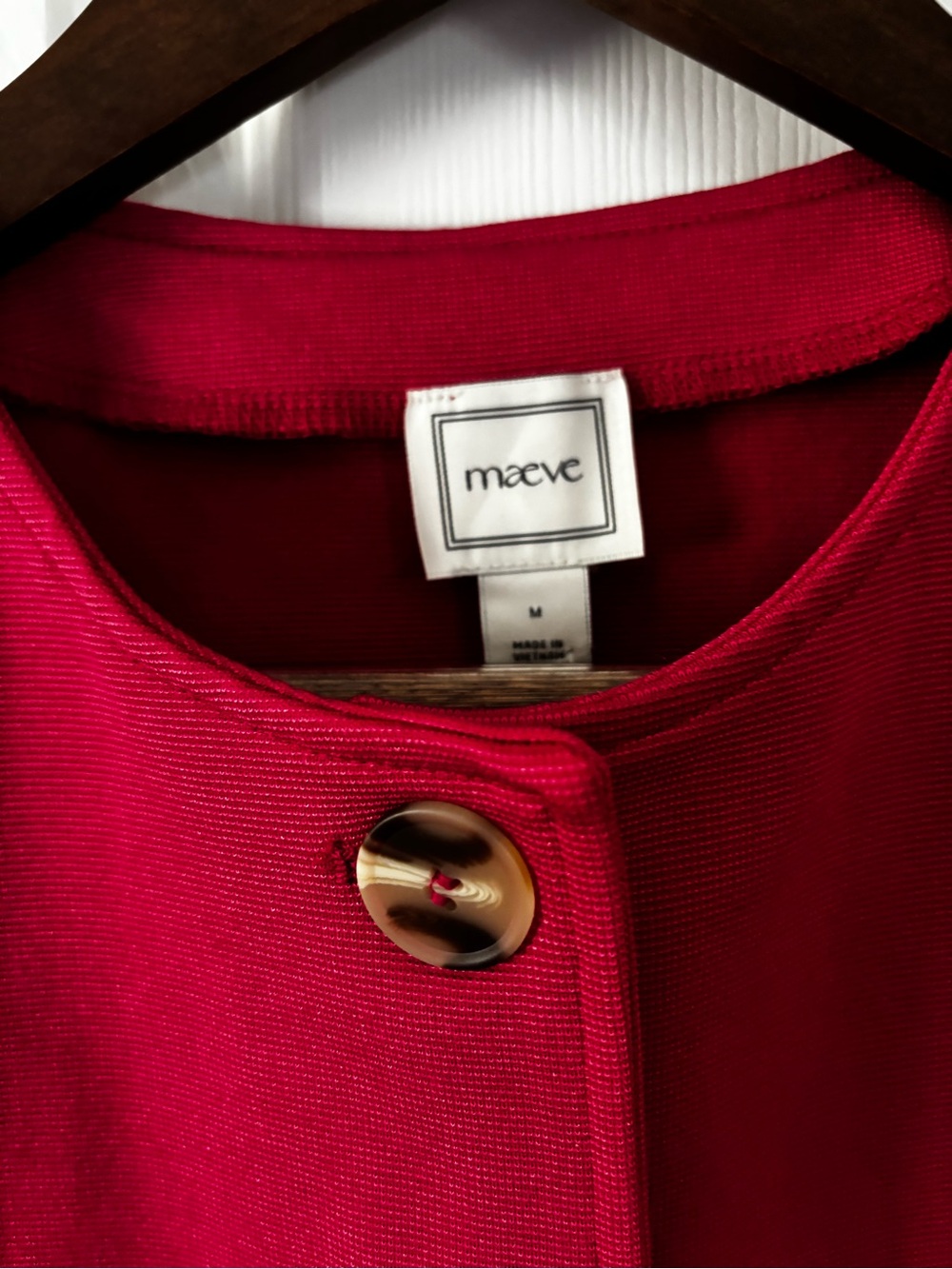 Maeve Button Front Knit Vest - Picture 3 of 5